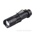 Potente luce zoomabile da 395 nm di torcia UV